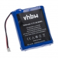vhbw Akku kompatibel mit Technaxx TX-75 Türsprechanlage, Video-Türklingel (7800mAh, 3,7V, Li-Ion)