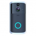 WiFi Visual Video Telefon Tuerklingel Drahtlos Smart DoorBell 720P Kamera 2-Wege-Audio-Video Tuerklingel Unterstuetzung Infrarot