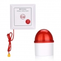 Retekess TH103 Alarmsystem, Ton- und Lichtrufsystem, Wasserdichte IP54-Ruftaste mit SOS-Kabel, für ältere Menschen, Persönlicher
