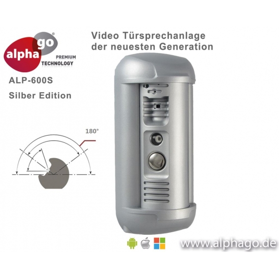 alphago Video Türsprechanlage ALP-600S ohne Cloud Zwang