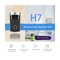 Drahtlose Video-Tuerklingel 720P Visuelle Echtzeit-Gegensprechanlage Wi-Fi-Video-Glocke PIR-Erkennung Nachtsicht 2-Wege-Talk Hom