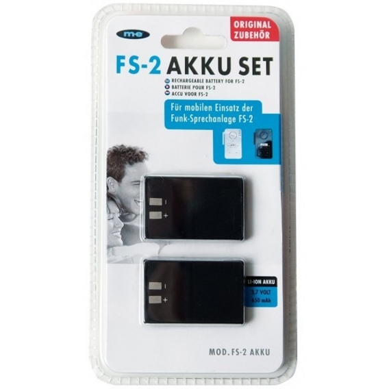 Akku Ersatzakku 2er Set zu FS2 und FS2.1