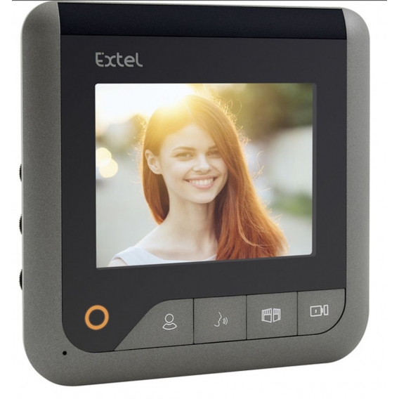 EXTEL Monitor 4 Visio + 2 zusätzliche Kabel für Bildtelefone Levo Access, Nova, Ice