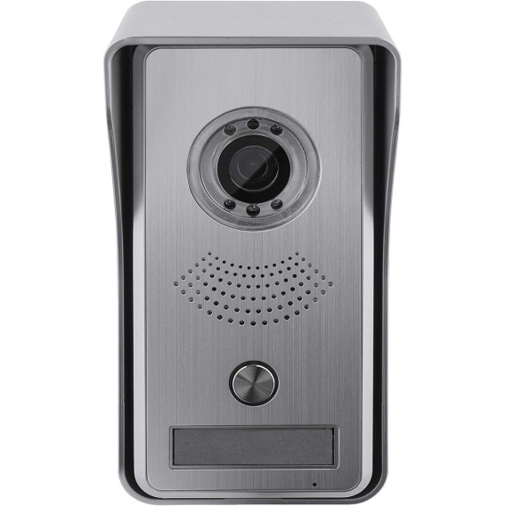 EMOS Video-Türklingel WLAN mit App-Steuerung / Wireless Video-Türsprechanlage mit Kameraeinheit, Klingel und App für Gegensprech