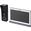 EMOS H3010 Türsprechanlage/Video-Türklingel, wasserdichte Full-HD Kamera mit Nachtsicht, Monitor mit 7'' LCD-Farbdisplay, Snapsh