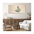 Coloray Bild aus Glas 140x70 glasblock mit bild gehärtetes Glas wohnzimmer Küche Dekoration wanddekoration - Asiatischer Mann, F