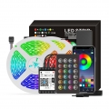 20M Smart Wifi LED RGB Lichtbaender 5050 Farbwechsellichter mit Voice &APP &24 Tasten Fernbedienung Tape Lights Weihnachtsdekora