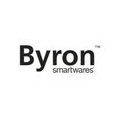 Beleuchteter Funk Klingeltaster schwarz für drahtlos Türklingeln Byron BY-Serie