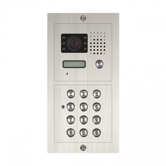 Videotürstation mit Code-Funktion Unter/Aufputz für 1-Familienhaus - IS-TA01-C
