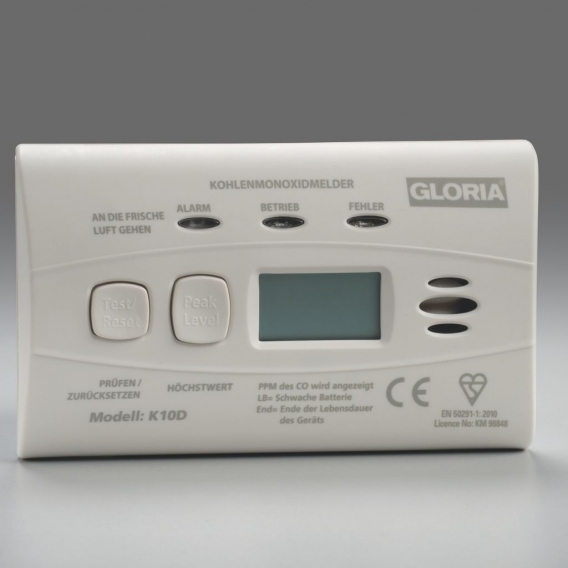 Gloria Kohlenmonoxid-Melder  K10D