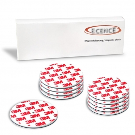 More about ECENCE Rauchmelder Magnethalter 10 Stück selbstklebende Magnethalterung für Rauchmelder Ø 70mm s