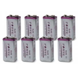More about 8 x 9V Lithium Blockbatterie Rauchmelder 1200mAh Feuermelder E Block Batterie
