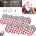 Rauchmelder Magnethalter 10 Stück selbstklebende Magnethalterung für Rauchmelder Ø70mm Magnetbefestigung Set
