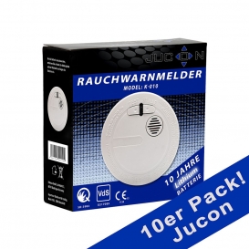More about 10er Pack Rauchmelder Jucon 10 Jahre Q-Siegel, VDS