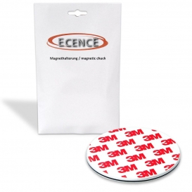 More about ECENCE Rauchmelder Magnethalter 1 Stück selbstklebende Magnethalterung für Rauchmelder Ø 70mm sc