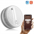 Wifi Rauchmelder Smart Brandmelder Sensor Drahtlose Sicherheitssystem Smart Life Tuya APP Control Smart Home Fuer Home Kueche / 