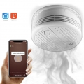 Wifi Rauchmelder Smart Brandmelder Sensor Drahtlose Sicherheitssystem Smart Life Tuya APP Control Smart Home Fuer Home Kueche / 