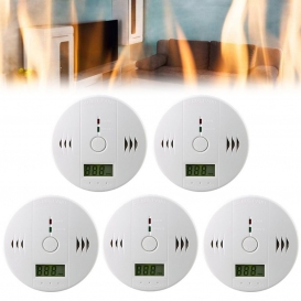 More about Yakimz CO Melder Alarm 5x Kohlenmonoxid Gasmelder Rauchmelder Gaswarner LCD Anzeige Kohlenmonoxidmelder Brandschutz CO Sensor