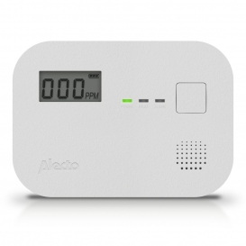 More about Alecto COA3920 - Kohlenmonoxidmelder mit 10 Jahren Sensorlaufzeit und Display - Weiß