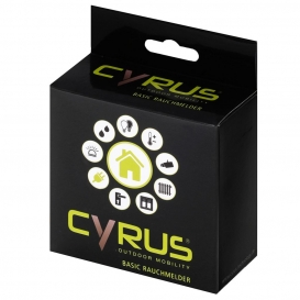 More about Cyrus Basic Rauchmelder (DIN EN 14604, 85dB(A), DC9V Batterie)