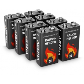 More about 8er Pack Alkaline 9V 6LR61 Block-Batterien ideal für Rauchmelder, Rauchwarnmelder, Messgeräte, Spielzeuge und Weitere