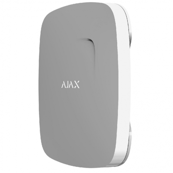 Intelligente Ajax Funk FireProtect Rauchmelder mit Temperatursensor Weiß