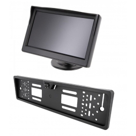 More about CARMATRIX 5 ZOLL TFT LCD Monitor mit Rückfahrkamera im Kennzeichenhalter 170° HD Nachtsicht