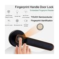 Smart-Fingerprint Türschloss mit Biometrische, Eintrag Griff Lock Geeignet für Büro