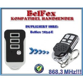 More about Belfox 7834-E kompatibel handsender, klone fernbedienung, 4-kanal 868.3Mhz fixed code