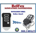 Belfox 7834-E kompatibel handsender, klone fernbedienung, 4-kanal 868.3Mhz fixed code