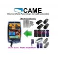 CAME kompatibel Funkempfängermodul im Gehäuse, 2-kanal universal Empfänger für CAME TOP, TWIN, TAM handsender. 12-24V AC/DC, NO/
