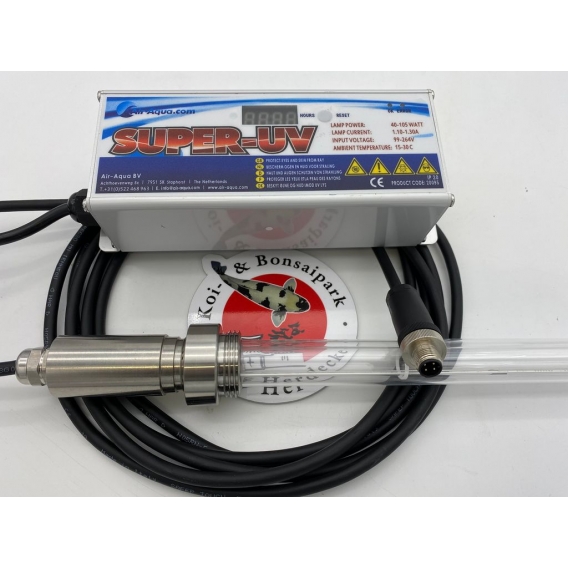 42 Watt Amalgam Ersatzlampenset für Air Aqua Tauch UVC Geräte mit Kabelsatz