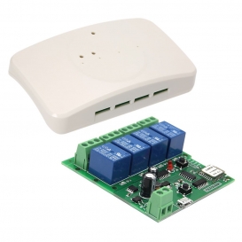 More about eWeLink Smart-Fernbedienung Funkschalter Universalmodul 4ch DC 5V 12V 32V Wifi-Schalter mit Shell-Timer-Telefon-APP-Fernbedienun