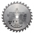 KRAFTMANN 3957 Hartmetall-Kreissägeblatt, Durchmesser 315 mm, 30 Zähne