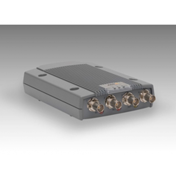Axis P7214 Einzellizenz Video-Server - 1 x Netzwerk (RJ-45) - 4 x Composite-Video-Eingang - 30 fps - 1536 x 1152 - NTSC, PAL