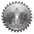 KRAFTMANN 3955 Hartmetall-Kreissägeblatt, Durchmesser 300 mm, 30 Zähne