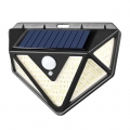 Outdoor Garten Solar Wand Licht Motion Sensor 166 LED Willkommen Wand Lampen für Front Tür, Deck, Garage