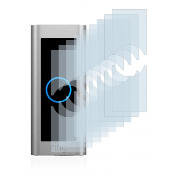18x Savvies Schutzfolie für Ring Video Doorbell Pro 2 Folie Klar