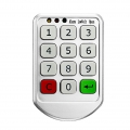Elektronisches Schrankschloss Tastaturschloss Unabhaengige und offene Doppelarbeitsmodi 3-Farben-Anzeige Notstromversorgung Pass