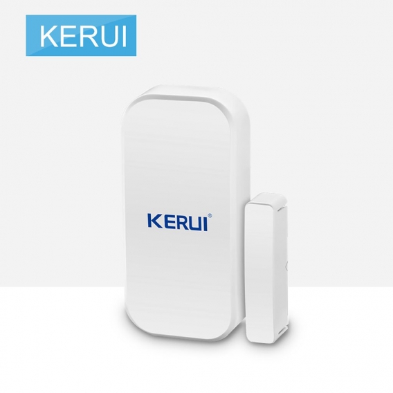 KERUI D025 433 MHz kabelloser Fenstertuer-Magnetsensor-Alarmdetektor fuer das Sicherheitsalarmsystem fuer Einbrecher zu Hause