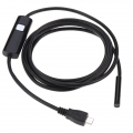 5.5mm 1.5m Digital USB-Endoskop-Hand Inspection-Schlange-Kamera 6 justierbare LED fuer Android Smartphones / Laptops