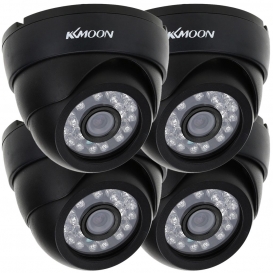 More about KKmoon 4 Teile / los 720 P CCTV Kamera Security Kit + 4 st°îcke 60ft Video Kabel IR-CUT Home °îberwachung PAL System