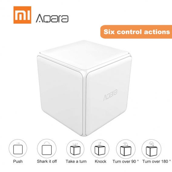 Aqara MFKZQ01LM Cubes Intelligente Home Controller-Verbindungssteuerung fuer verschiedene Geraete