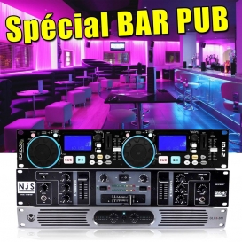 More about PACK Voll ausgestattete Bar Pub 2X360W Kleine Stellfläche