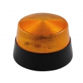 Alarm & Remote Control LED-BLITZLICHT - AMBER - 12 VDC - ø 77 mm