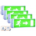 4er-Set LED Notbeleuchtung Fluchtwegleuchte Notlicht Notleuchte Notausgang NV52
