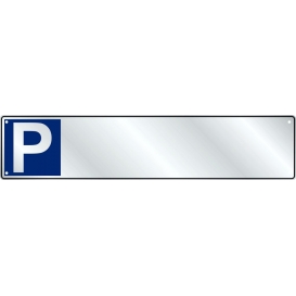 More about Parkplatz Reservierungsschild 110 x 520 mm Aluminuim weiß