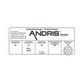 ANDRIS® Feuerlöscher 6L AB-Schaum 6 LE mit Manometer, EN 3 inkl. Wandhalterung, Standfuß & ANDRIS® Prüfnachweis mit Jahresmarke