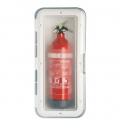 Nuova Rade Storage Case For Fire Extinguisher Transparent 1 Kg with Door