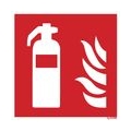 Feuerlöscher Schutzbox/-schrank von ANDRIS® plombierbar aus stabilem Kunststoff, Sichtfenster für 4-6 kg oder 4-6 L Feuerlöscher